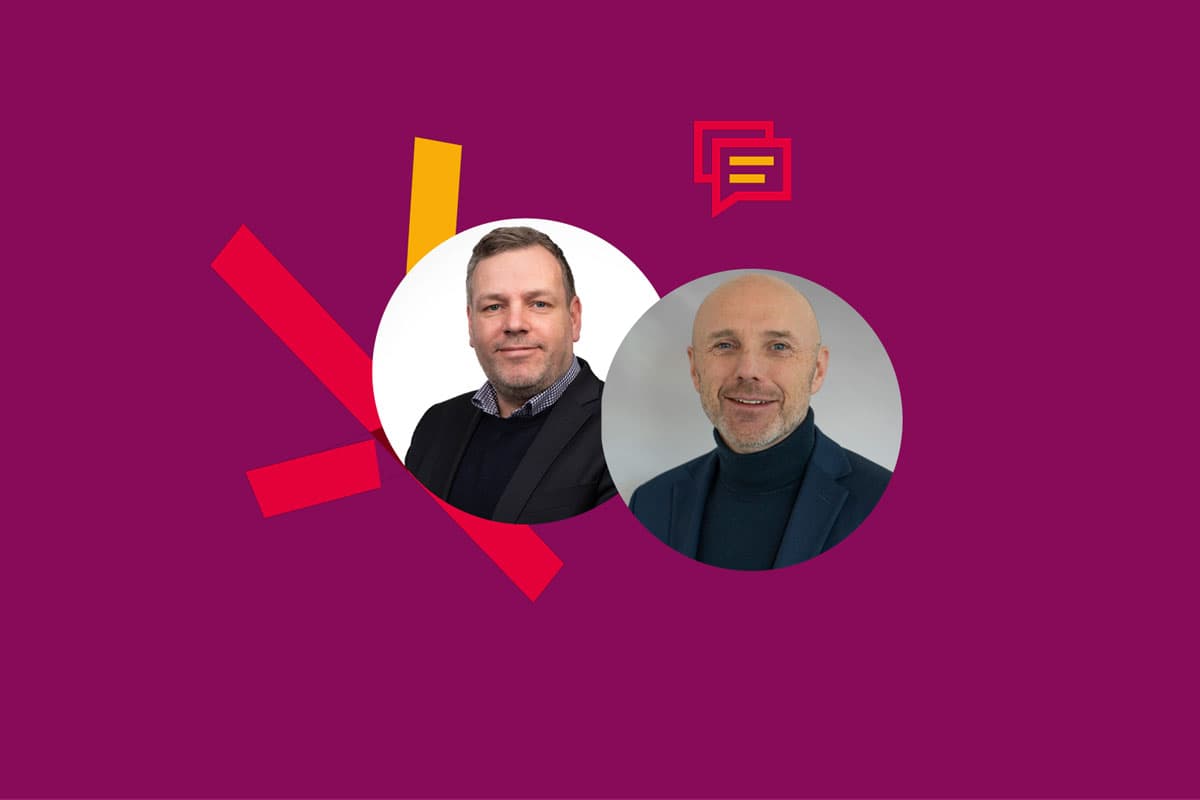 Talarna Magnus Engman och Rune Alvestad