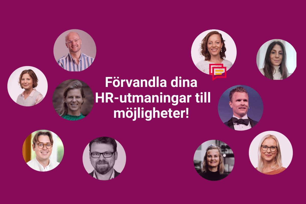 Bilder på talare från webinarserien