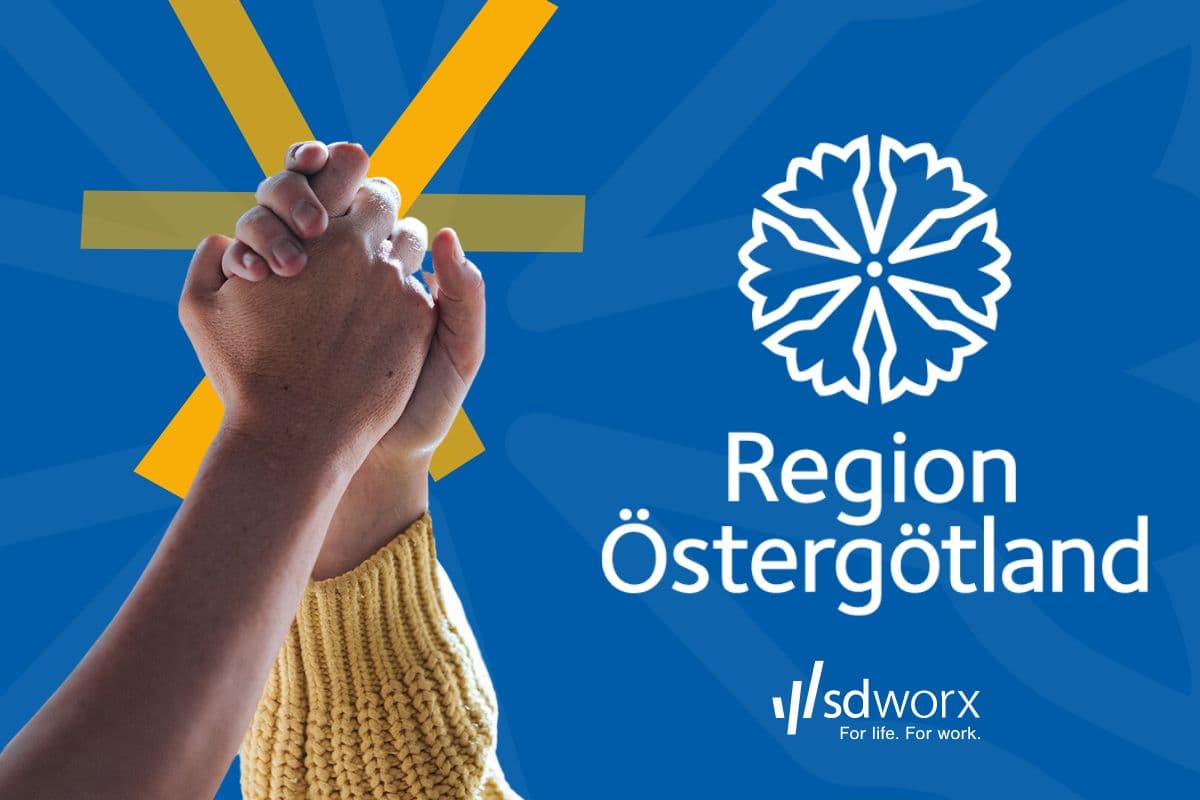 Region Östergötland-logga med händer 