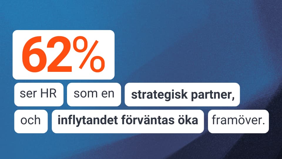Data om HR:s inflytande från HR & Payroll Pulse 2026