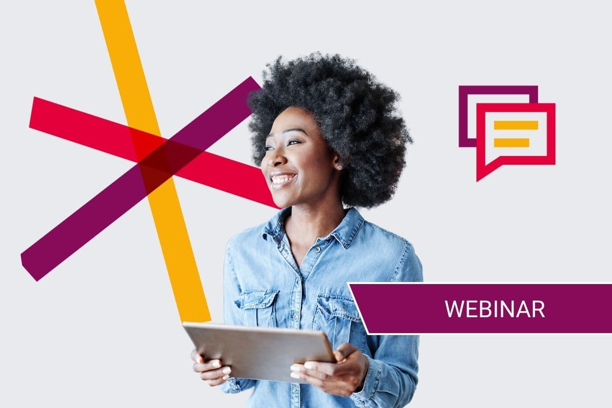 Webinar - webinar with tablet