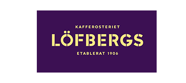 Löfbergs lila logo